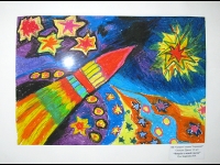 Друзья! Рады вам сообщить, что с 5 о 27 февраля 2011г. Ижевский планетарий примет участие в выставке детского творчества 