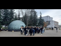 Начинаем готовить уличную астроплощадку возле Дворца (детского) юношеского творчества